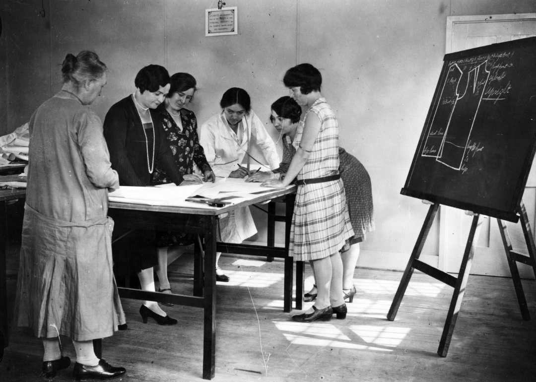 #30. Dressmakers and seamstresses (not in factory)